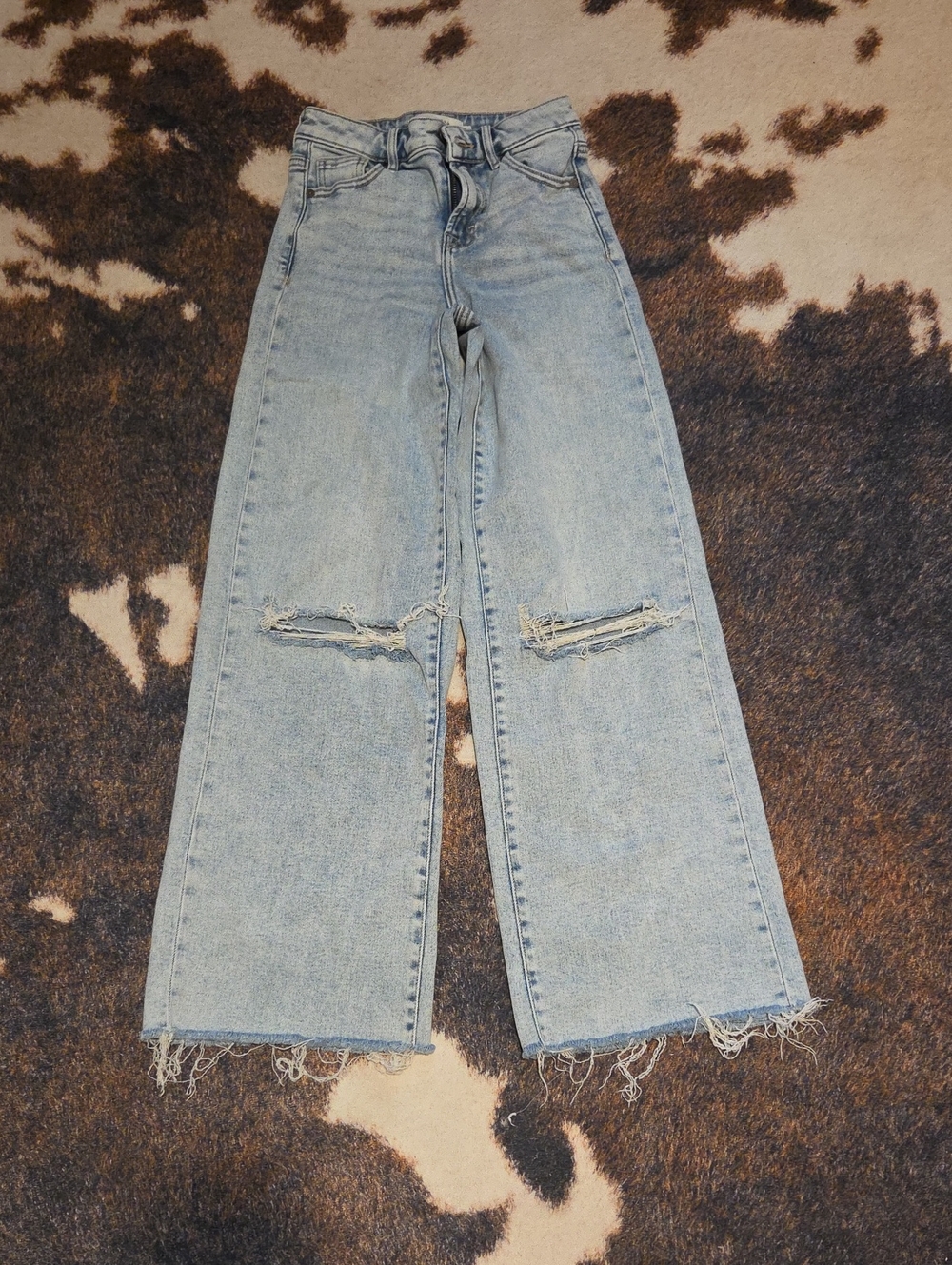 Hidden Womens Jeans Wide Leg